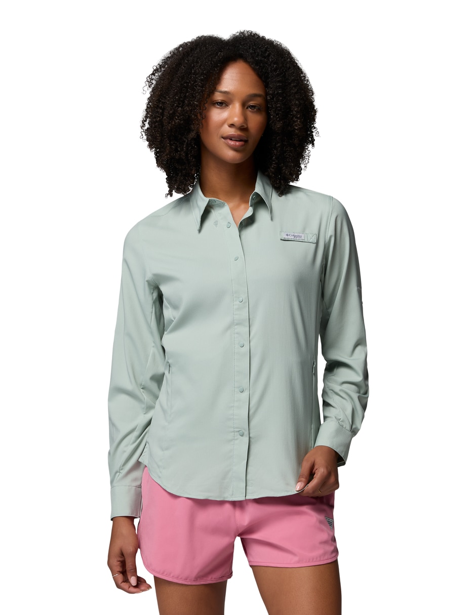 Camisa deportiva para pesca para mujer