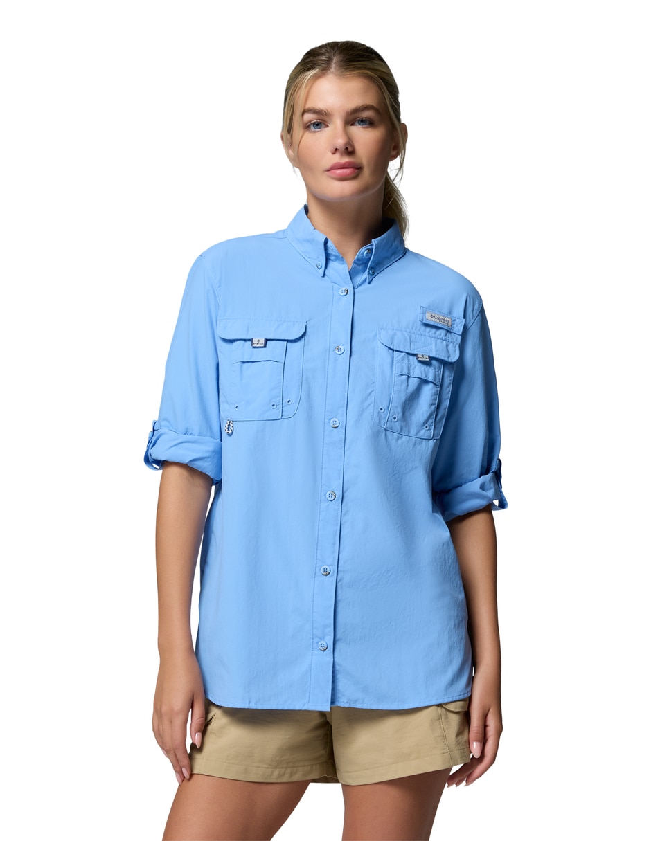 Camisa deportiva para pesca para mujer