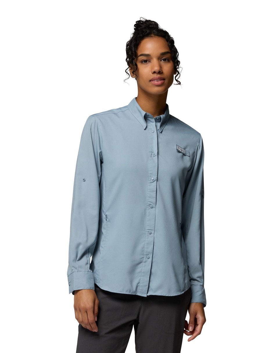 Camisa deportiva para pesca para mujer