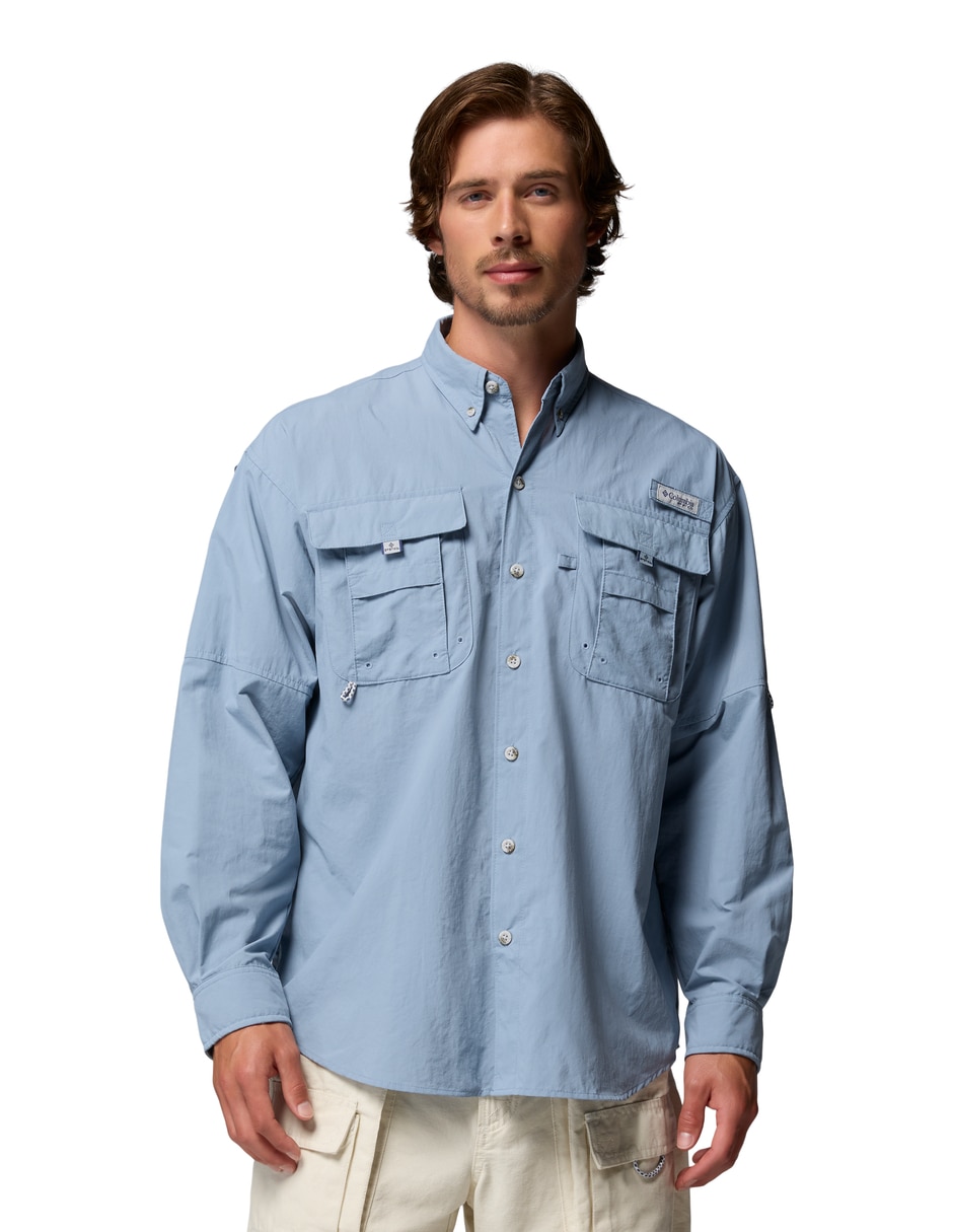 Camisa deportiva para pesca para hombre