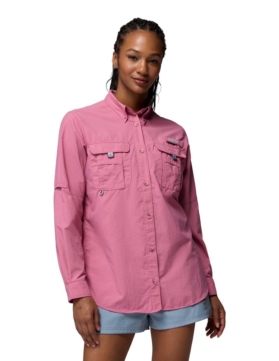 Camisa deportiva para pesca para mujer