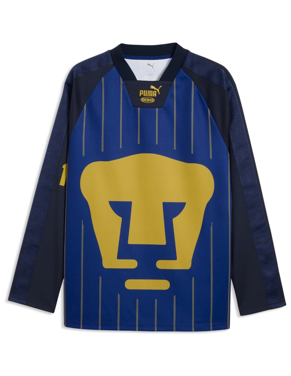 Jersey de club de fútbol monterrey entrenamiento de manga larga jugador para hombre 5