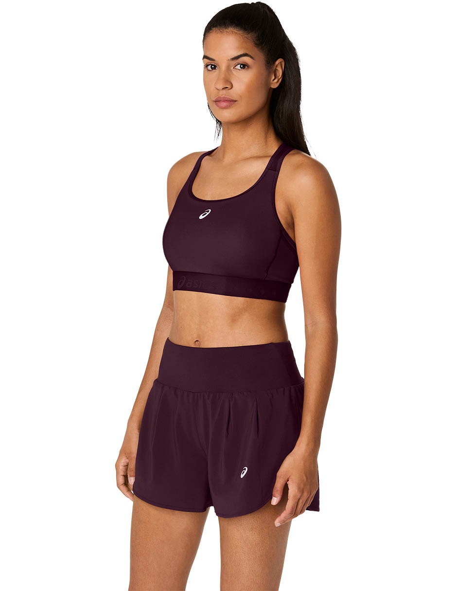 Playera deportiva para correr road compression de mujer 4