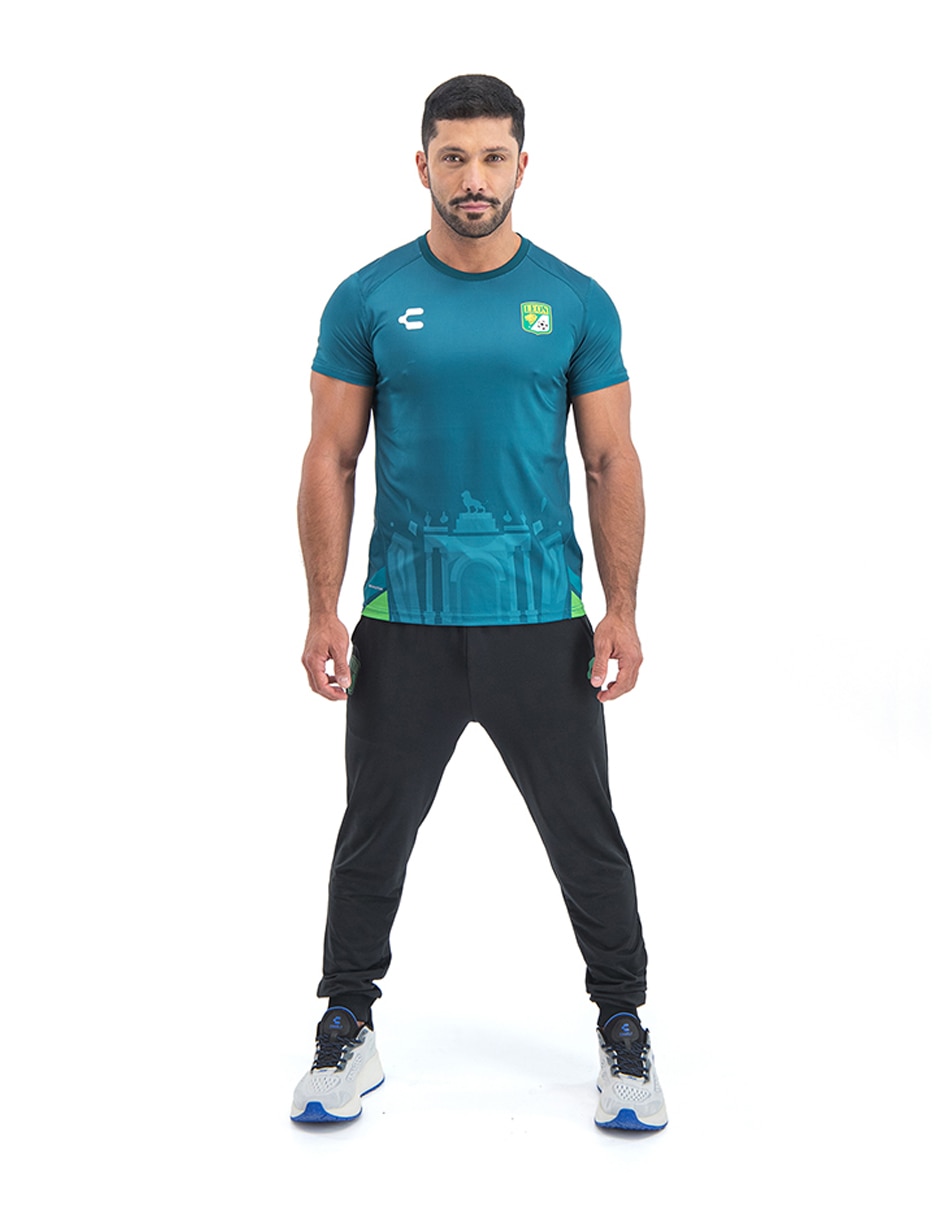 Set playera deportiva/Playera deportiva No para Fútbol Fútbol Club León de Hombre 4