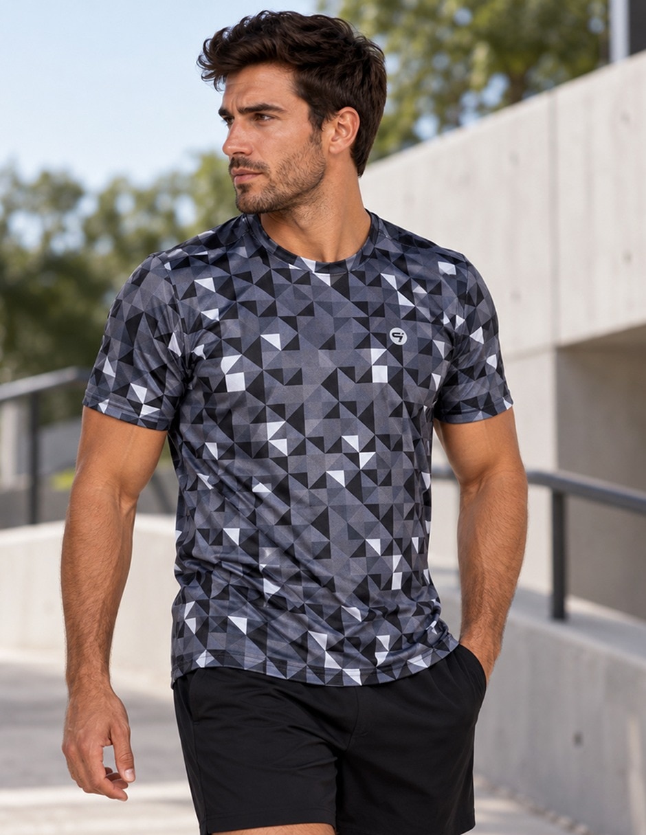 Playera deportiva para entrenamiento de hombre 4