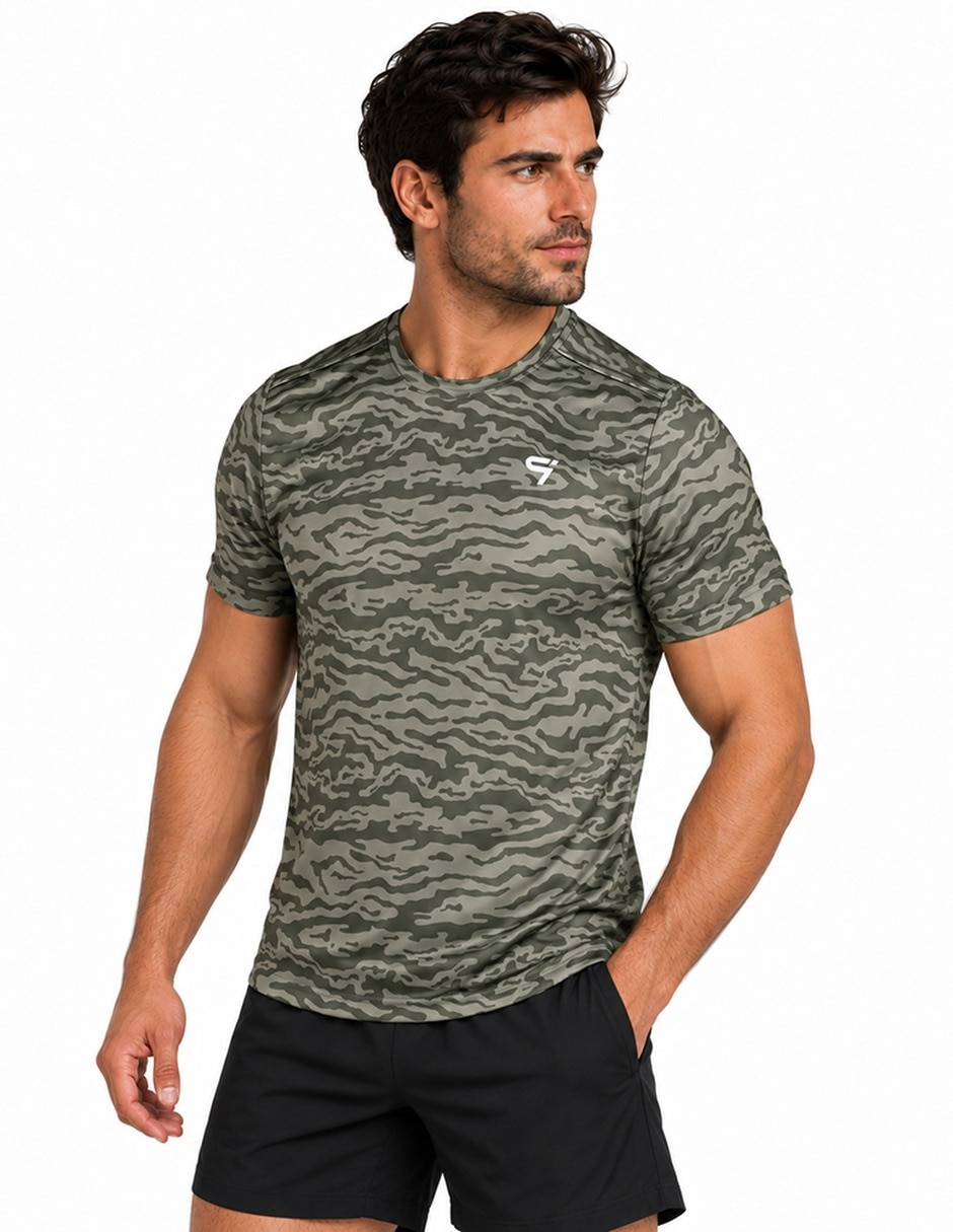 Playera deportiva para entrenamiento de hombre 3