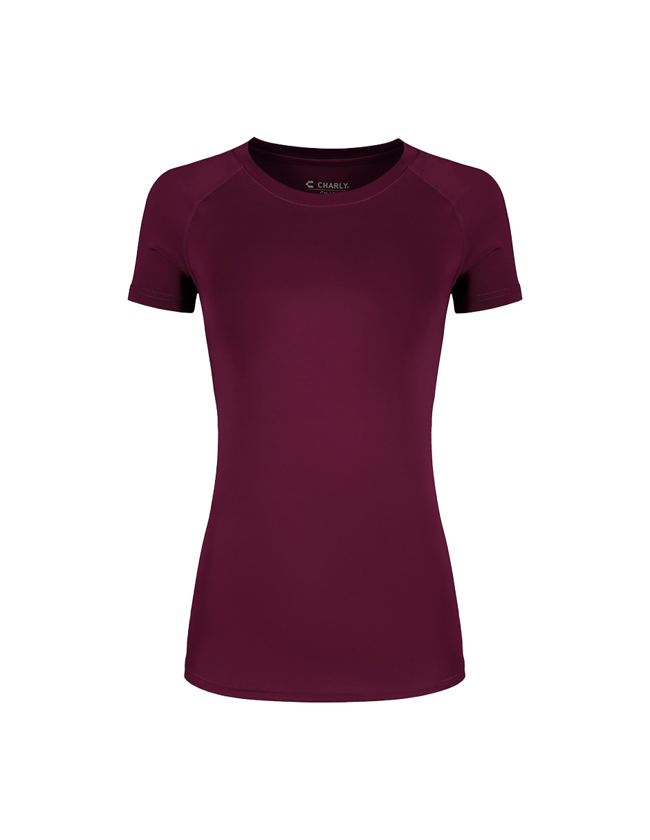 Playera deportiva para entrenamiento fitness de mujer Playera deportiva para entrenamiento fitness de mujer