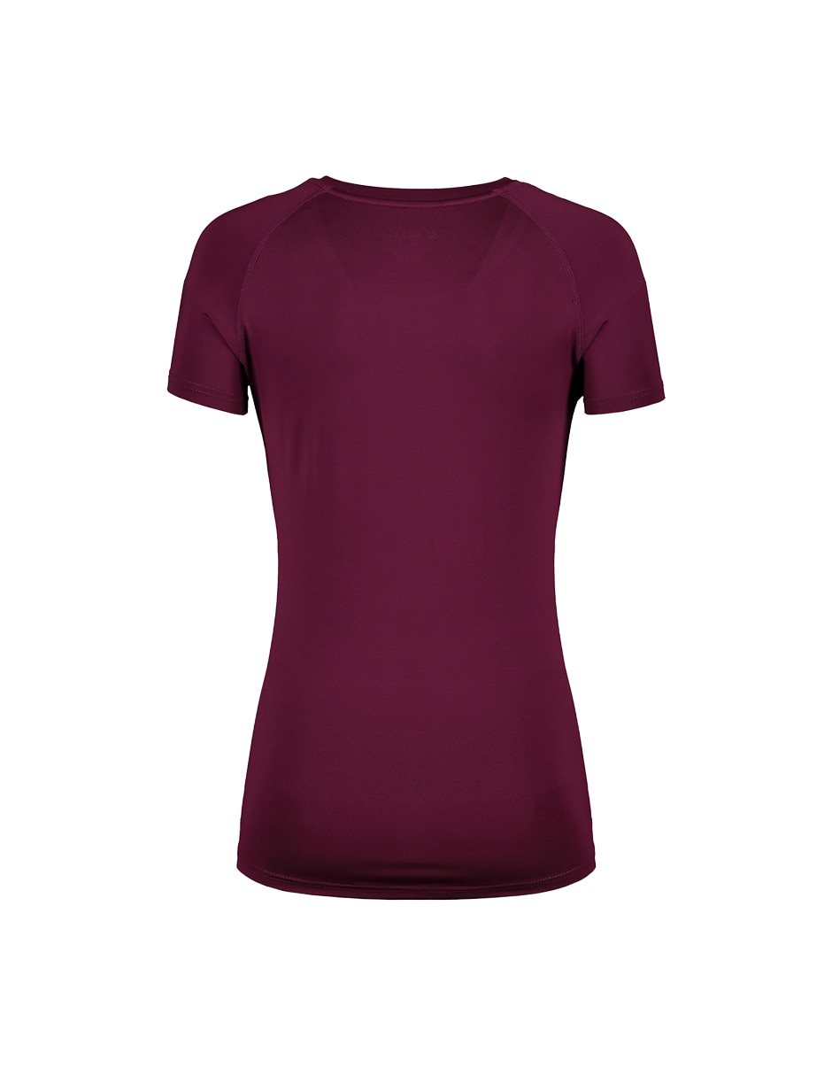 Playera deportiva para entrenamiento fitness de mujer 2