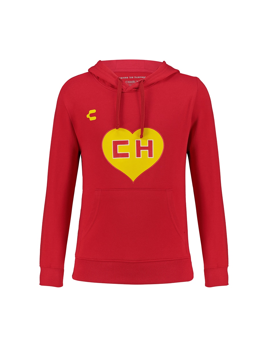 Sudadera casual chapulín colorado con capucha para niño
