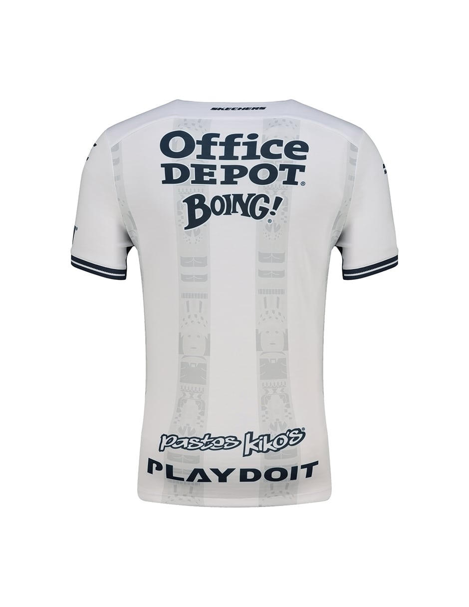 Jersey de club de fútbol pachuca visitante de manga corta para hombre 2