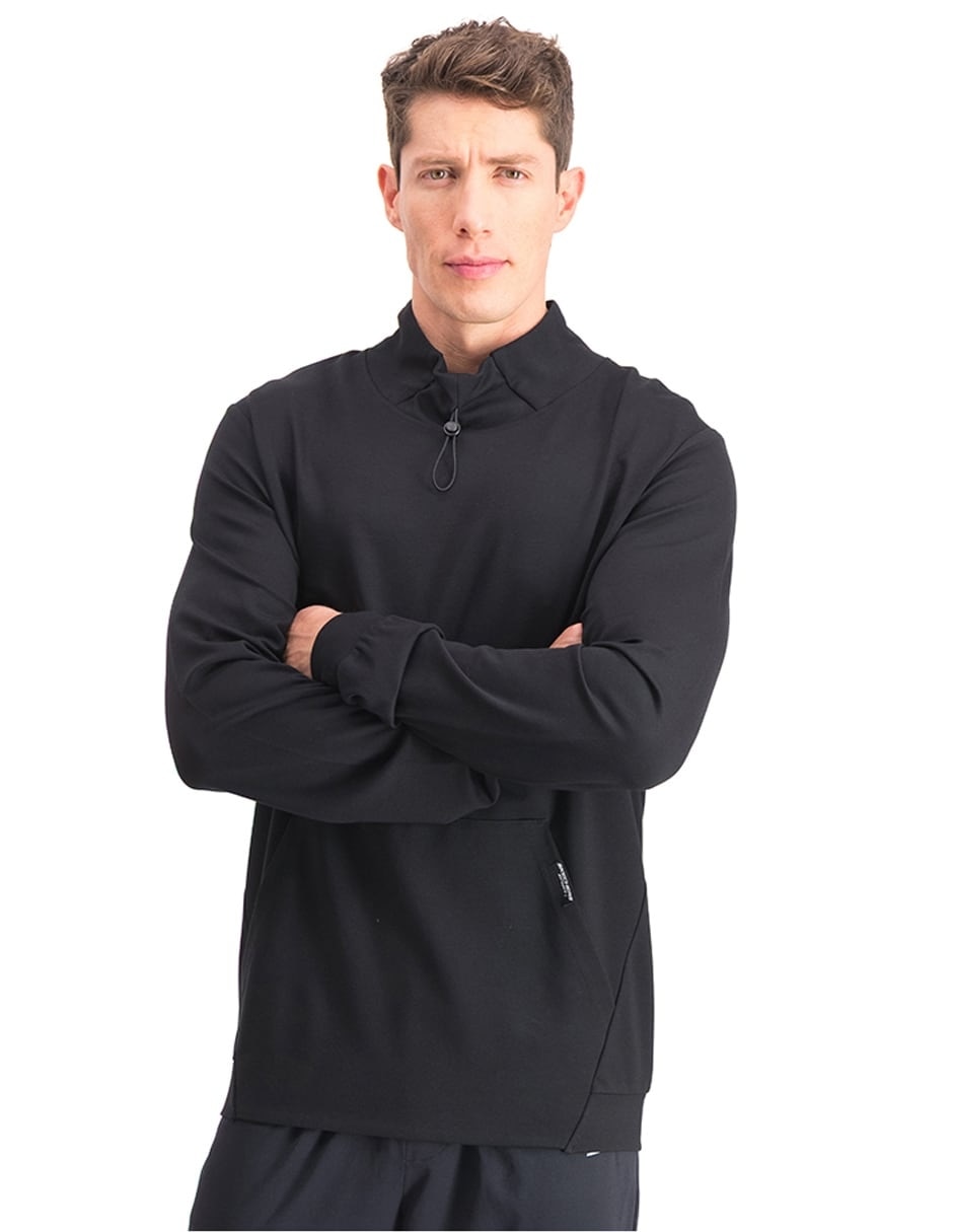 Sudadera para entrenamiento con capucha y bolsa para hombre
