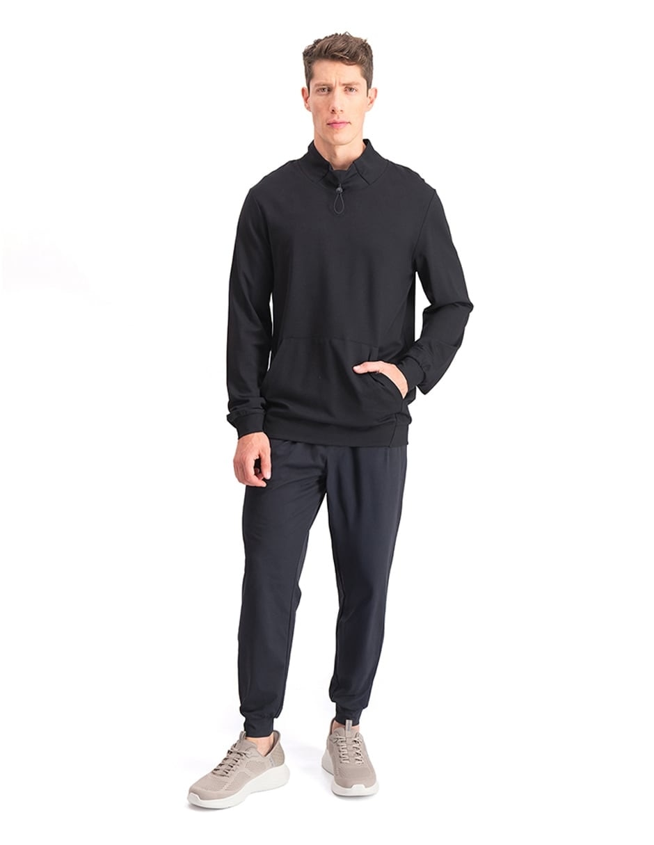 Sudadera para entrenamiento con capucha y bolsa para hombre 4