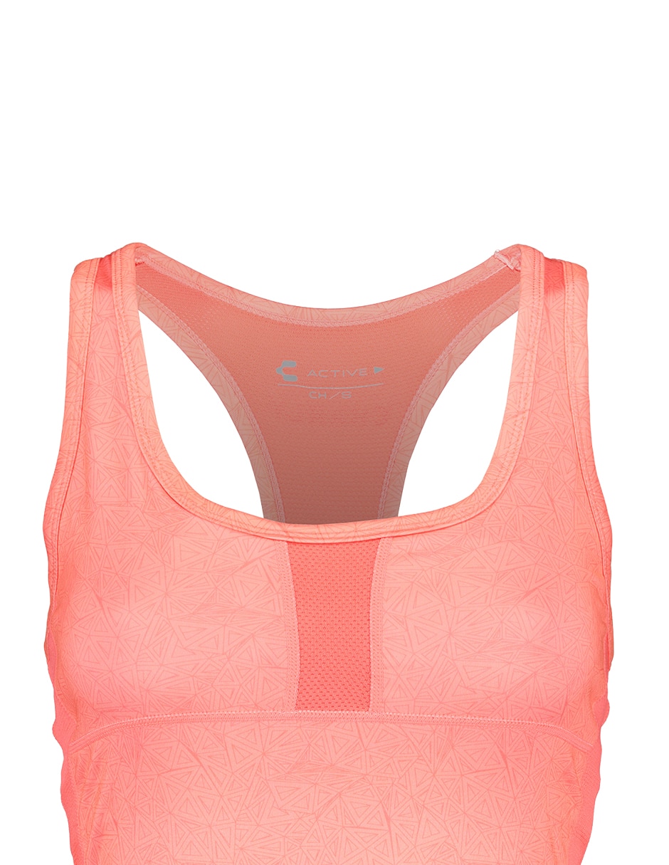 Playera deportiva para entrenamiento fitness de mujer 3