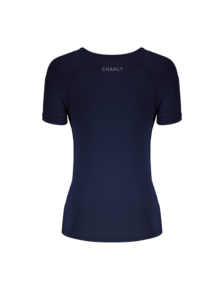 Playera deportiva para entrenamiento fitness de mujer 2