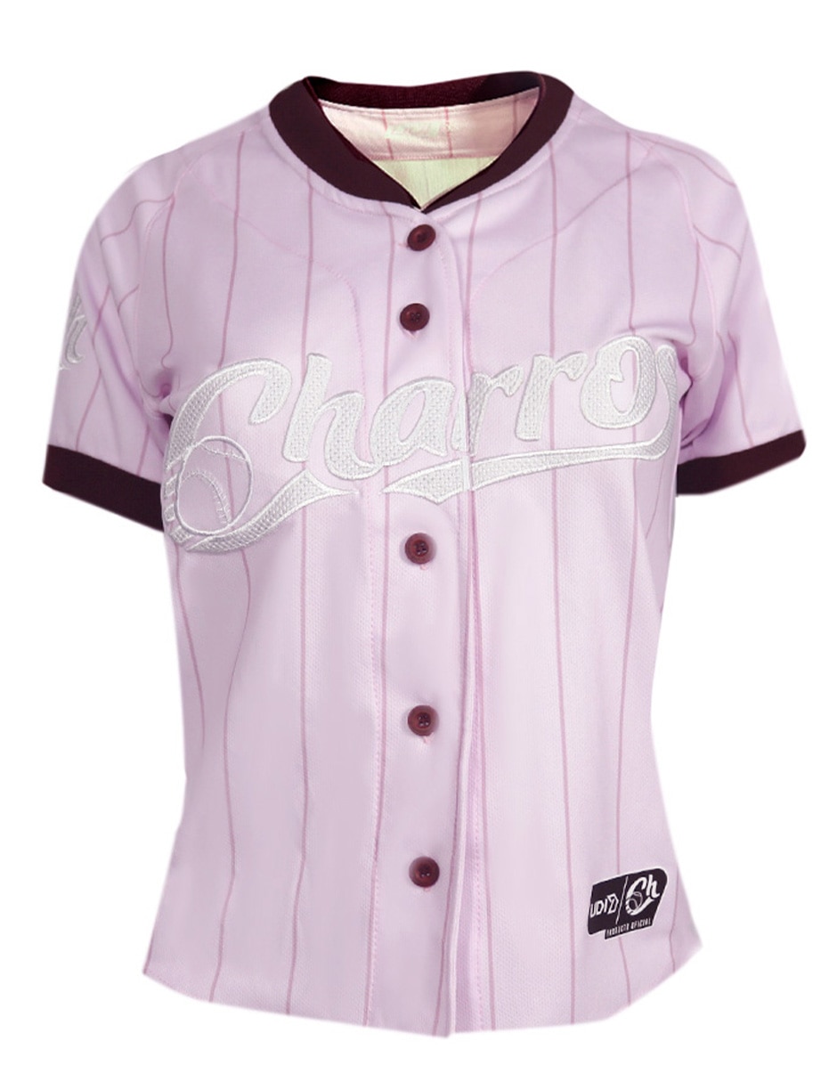 Jersey de de manga corta charros de jalisco fan para mujer Jersey de de manga corta charros de jalisco fan para mujer