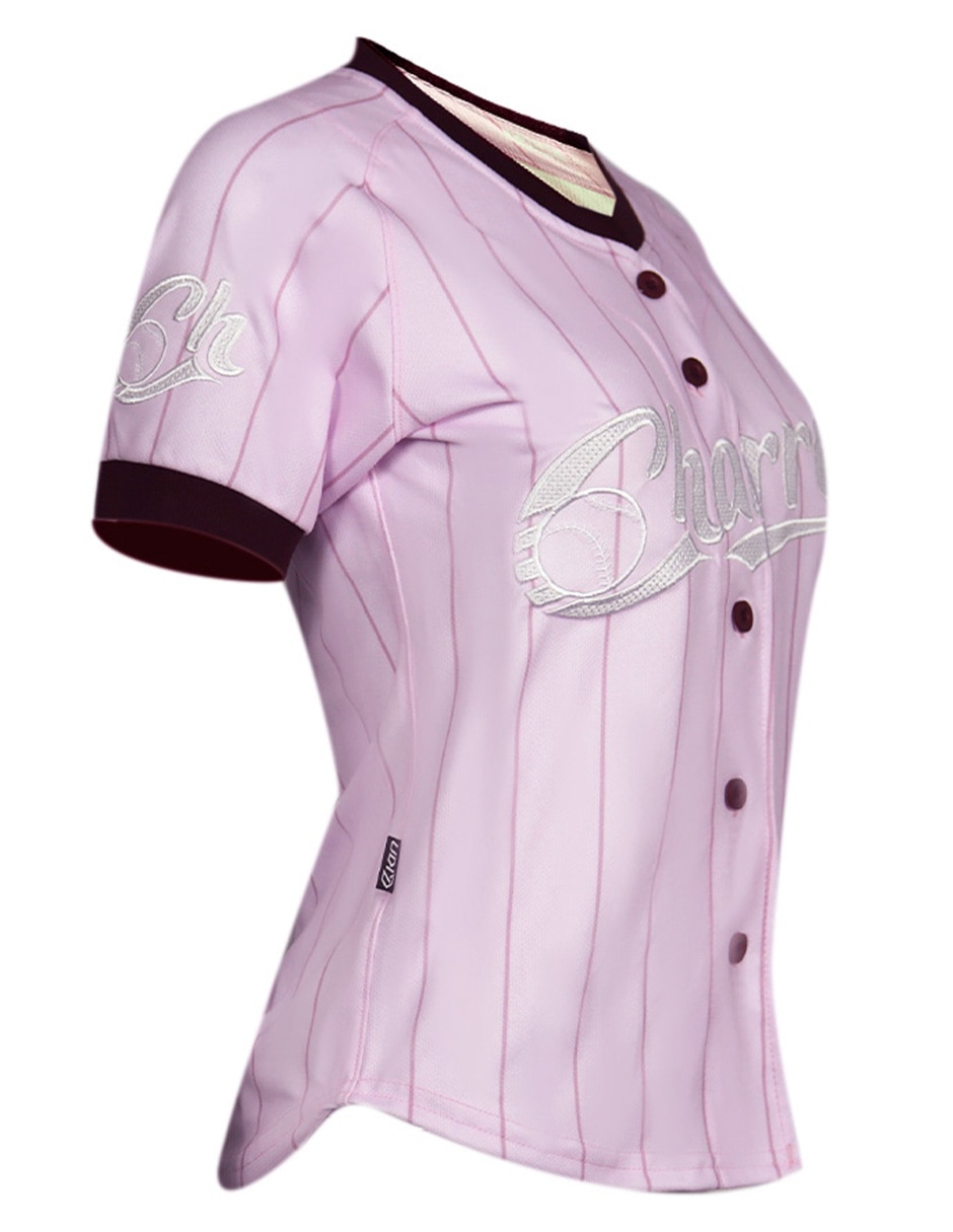 Jersey de de manga corta charros de jalisco fan para mujer 3