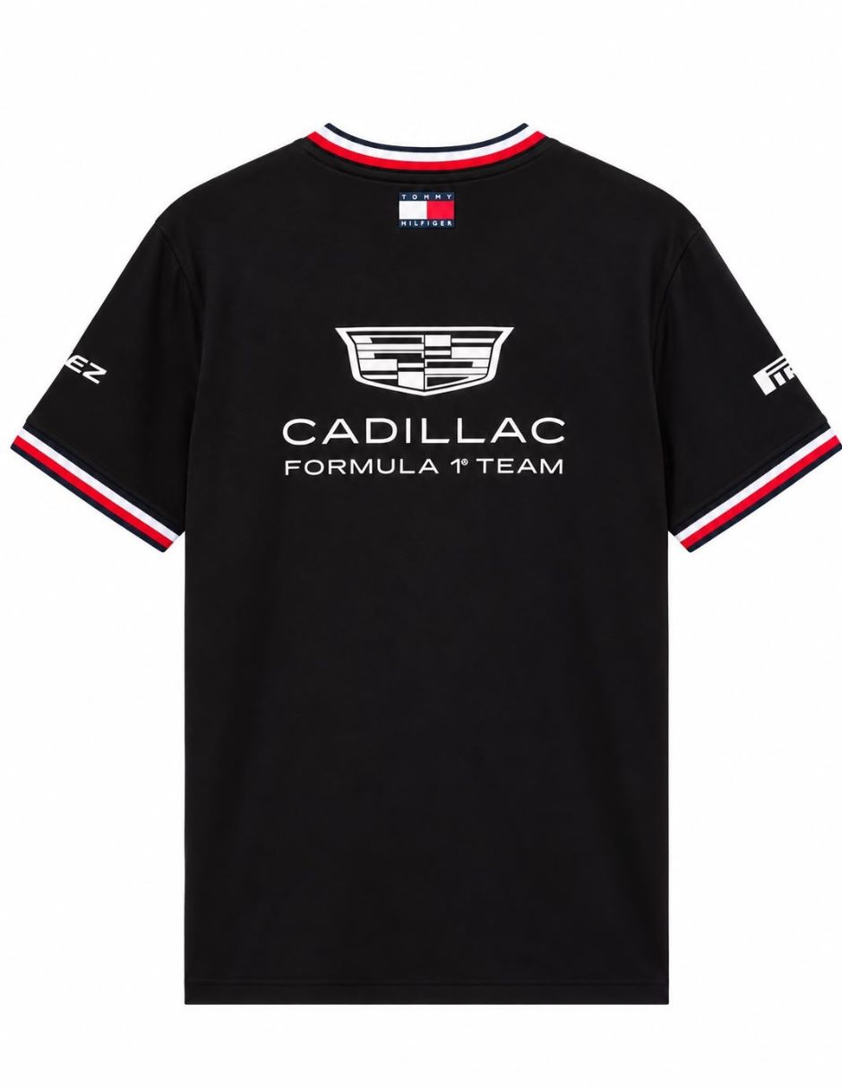 Playera deportiva para motorsport cadillac f1 2026 de hombre 2