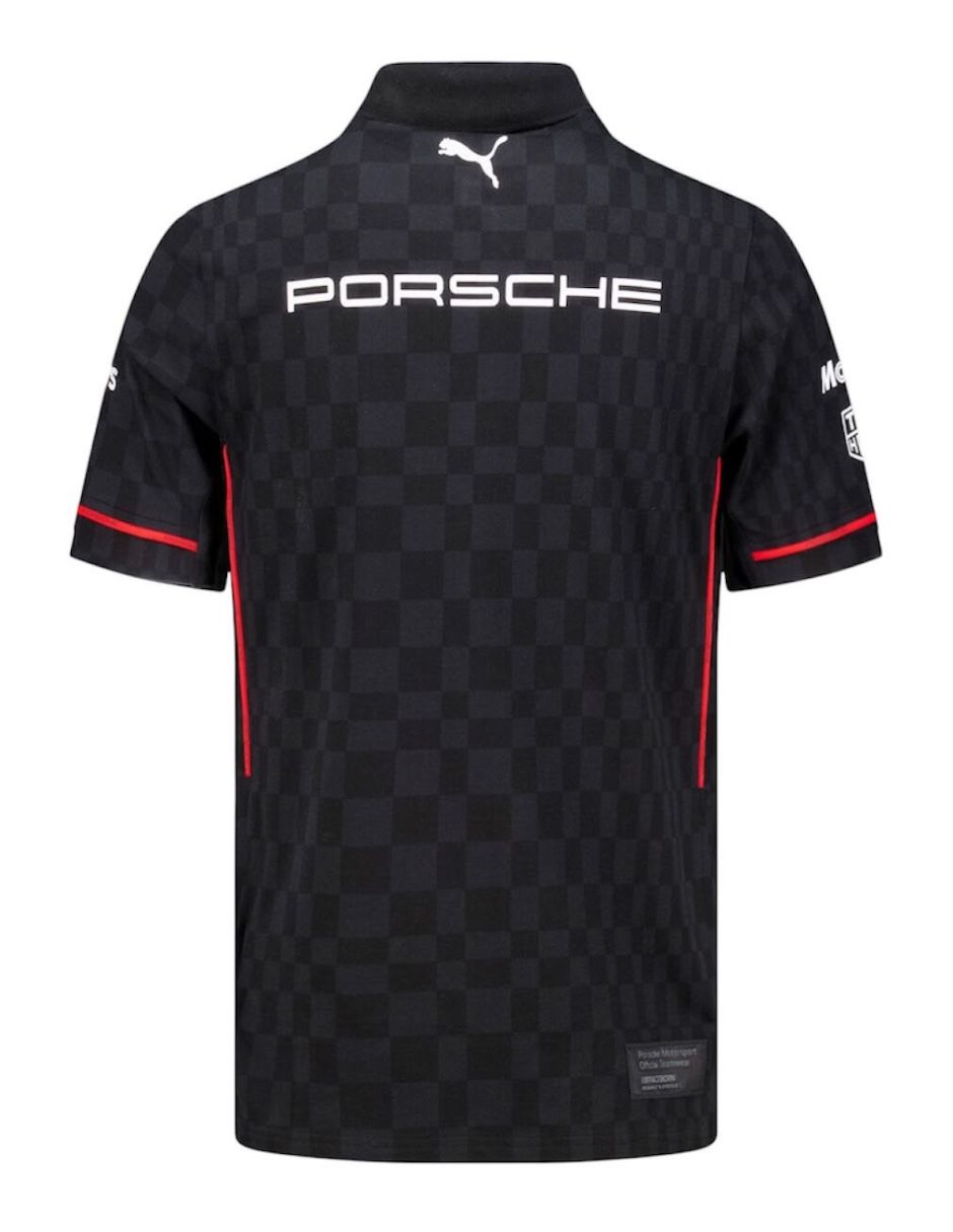Playera tipo polo motorsport para hombre 2