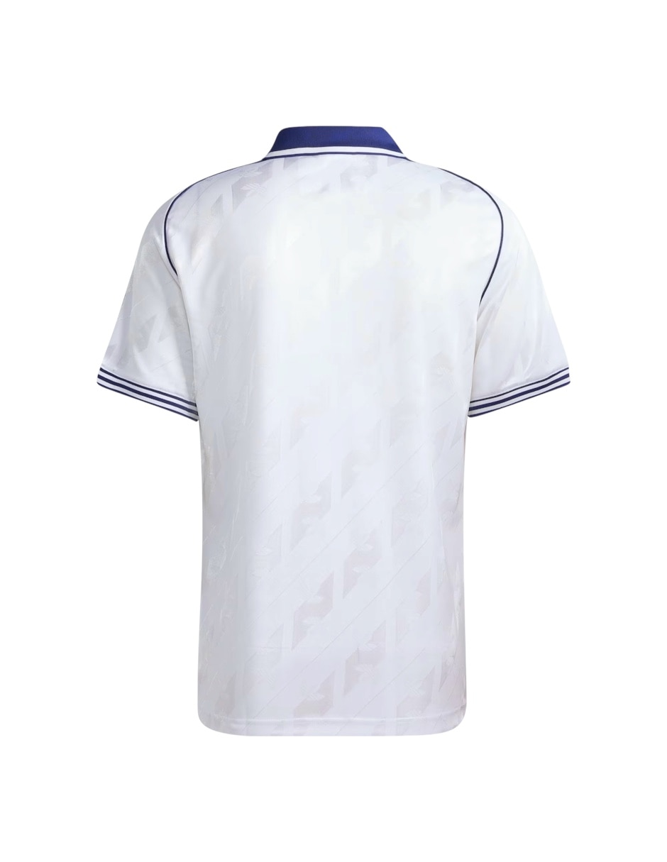 Jersey de real madrid club de fútbol local de manga corta fan para hombre 2
