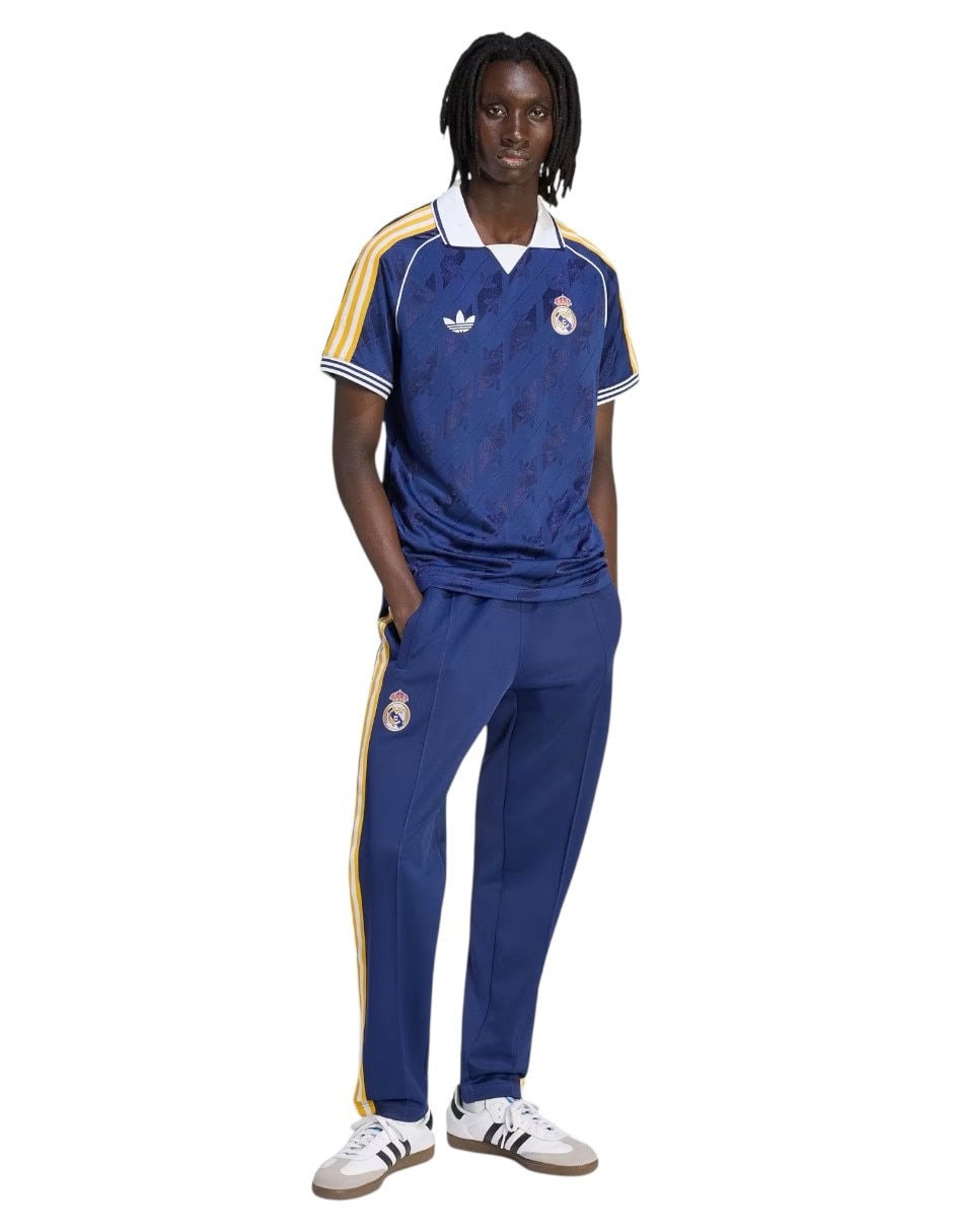 Jersey de real madrid club de fútbol visitante de manga corta para hombre 4