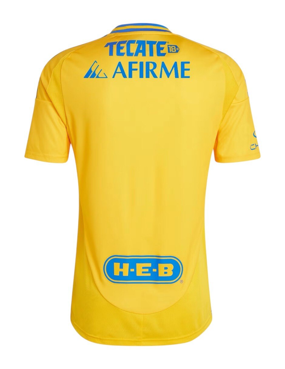Jersey de tigres uanl local de manga corta para hombre 5