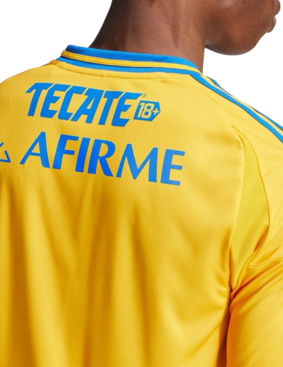 Jersey de tigres uanl local de manga corta para hombre 6