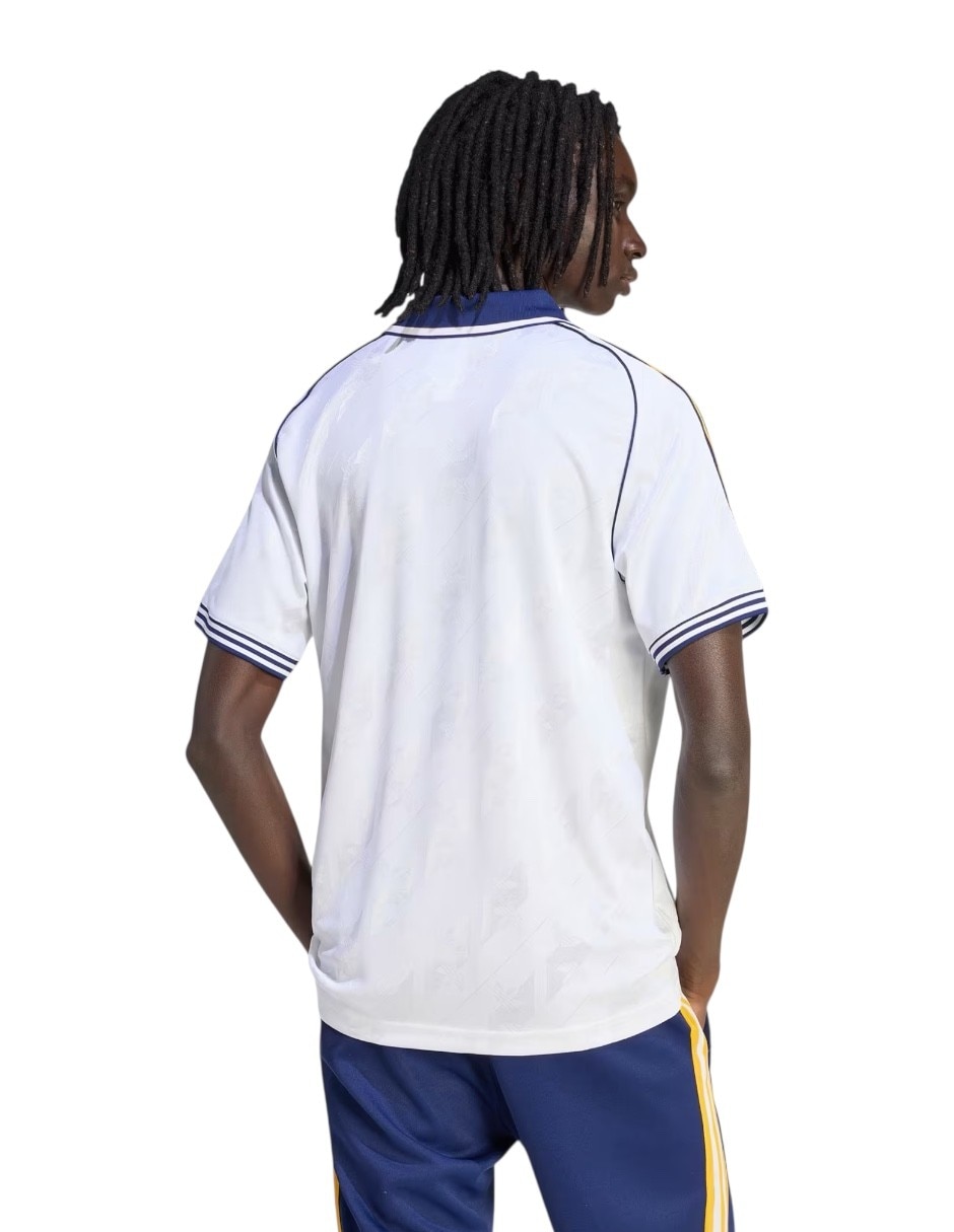 Jersey de real madrid club de fútbol local de manga corta para hombre 2