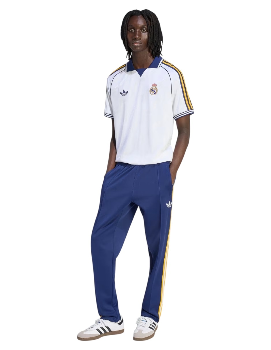 Jersey de real madrid club de fútbol local de manga corta para hombre 3
