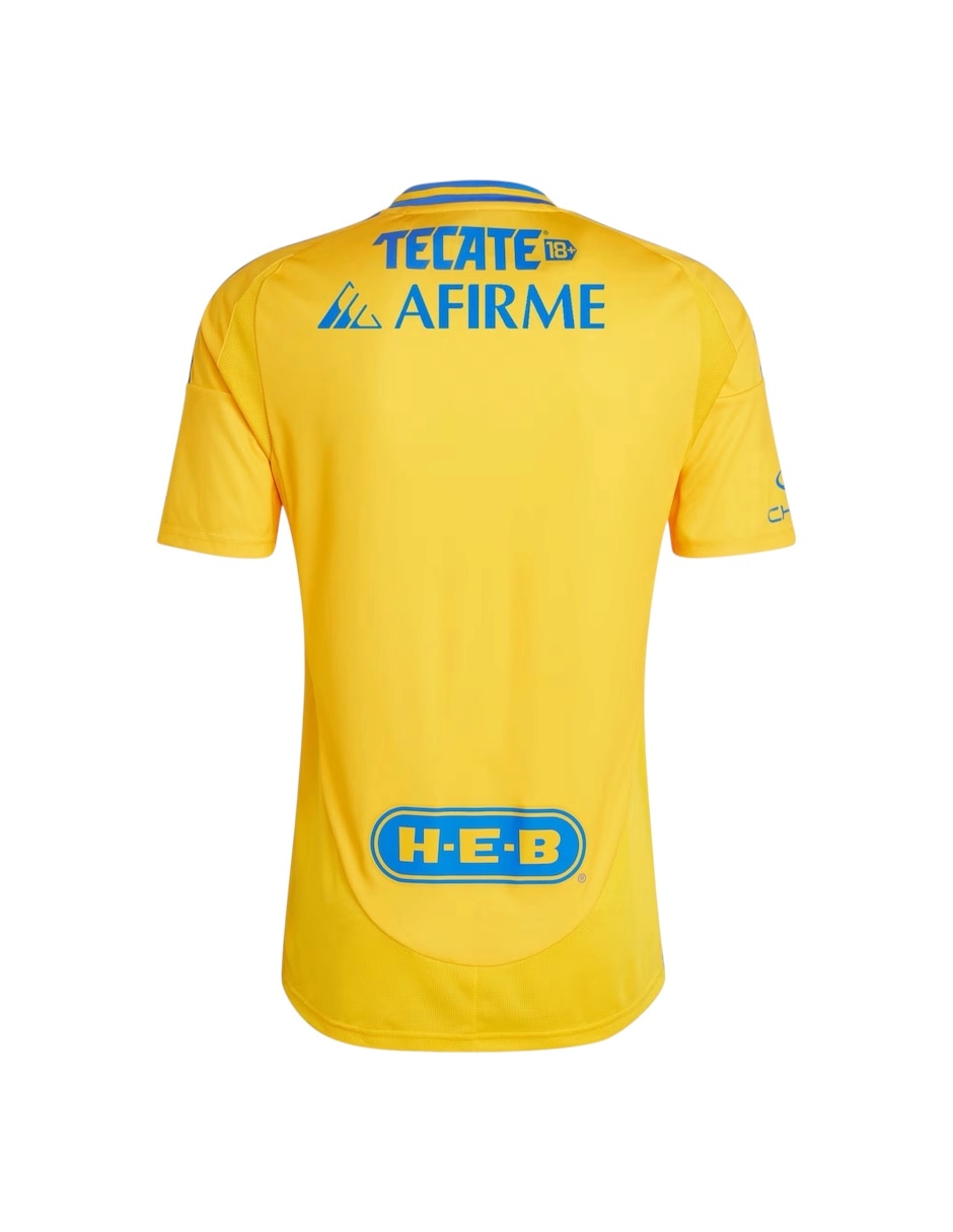 Jersey de tigres uanl local de manga corta fan para hombre 2