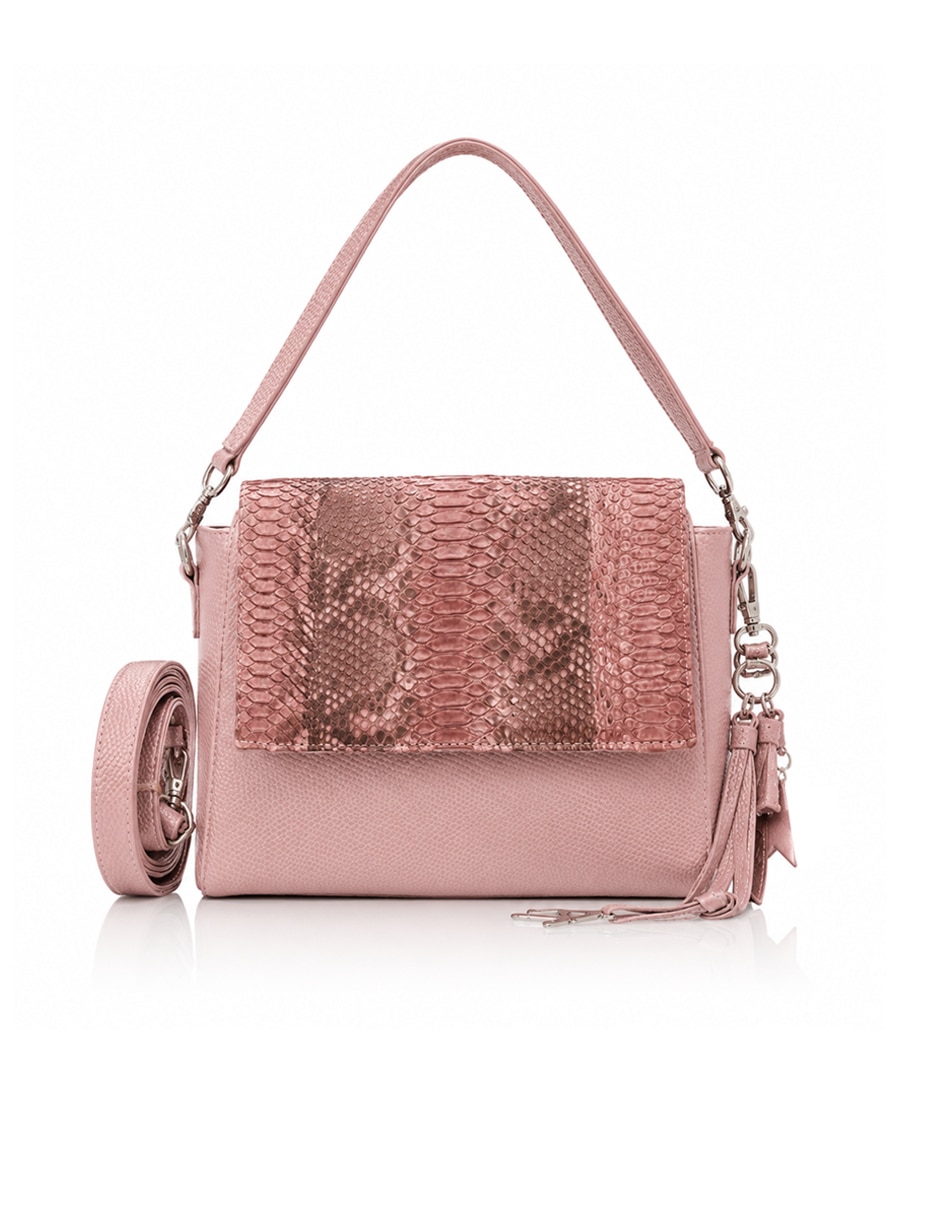 Bolsa crossbody de piel para mujer