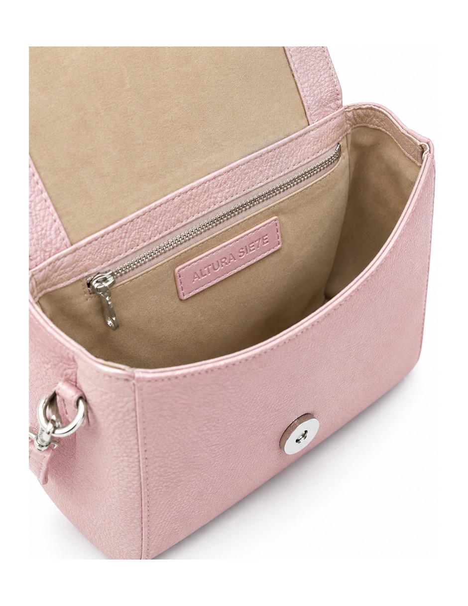 Bolsa crossbody de piel para mujer