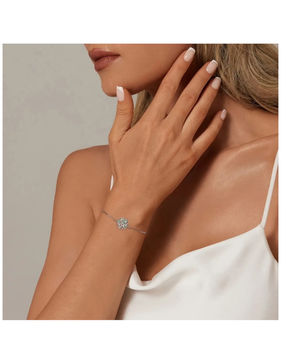 Pulsera de plata P 925 acabado brillante 2