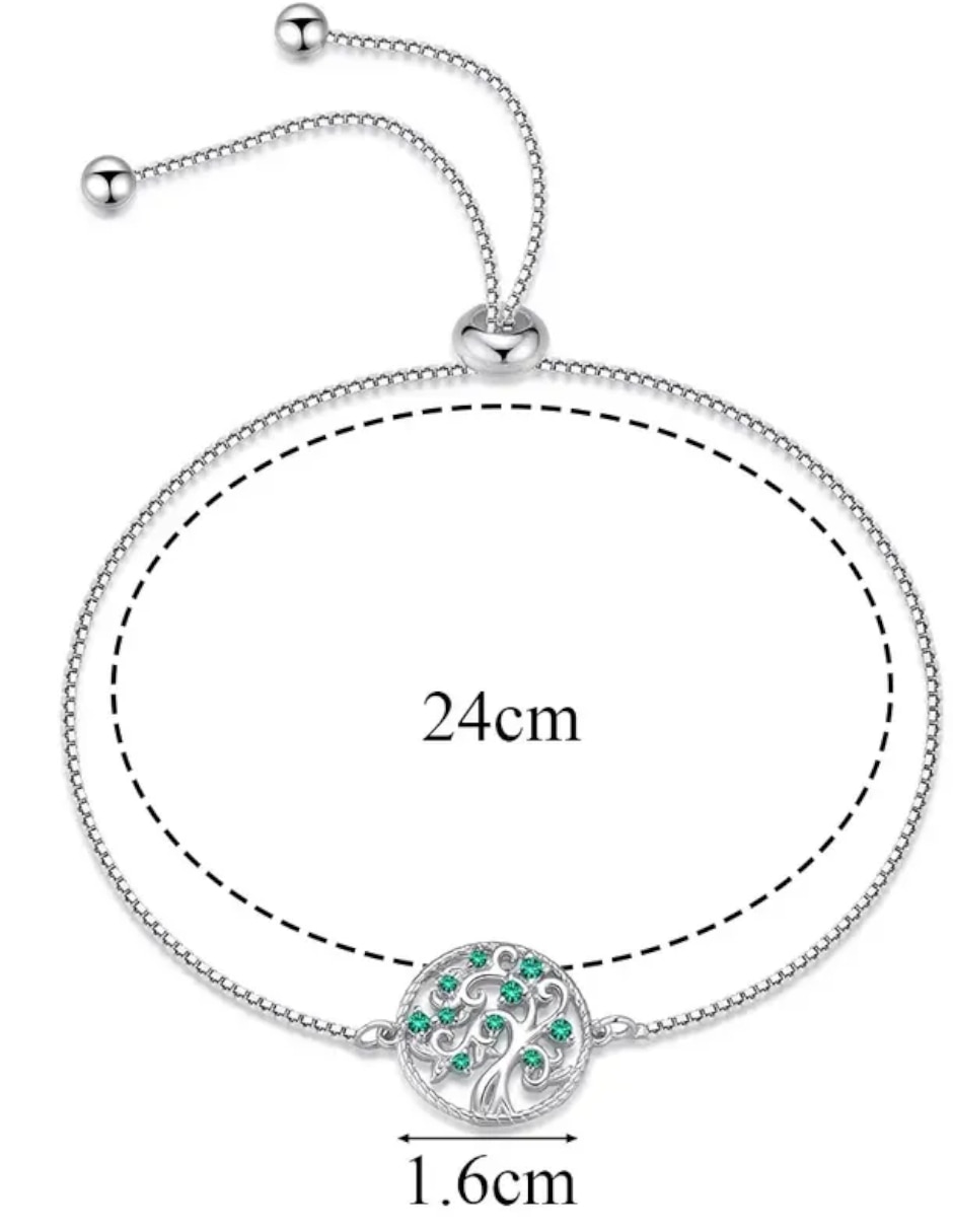 Pulsera de plata P 925 acabado brillante 4