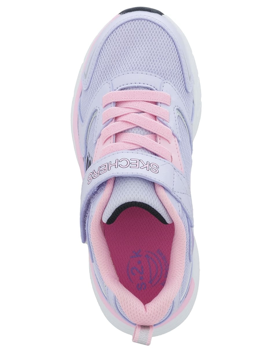 Tenis para entrenamiento skechers vintage tread de niña