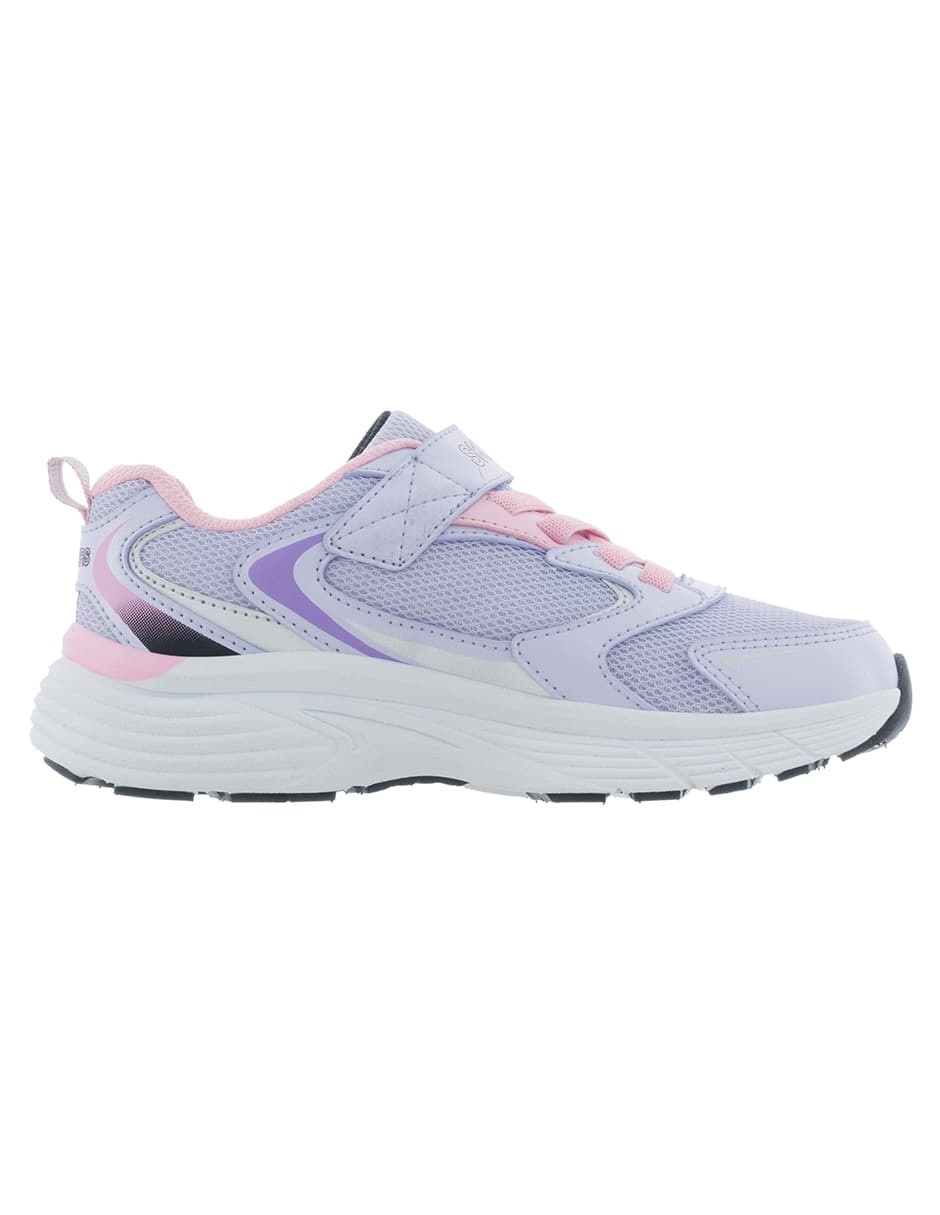 Tenis para entrenamiento skechers vintage tread de niña