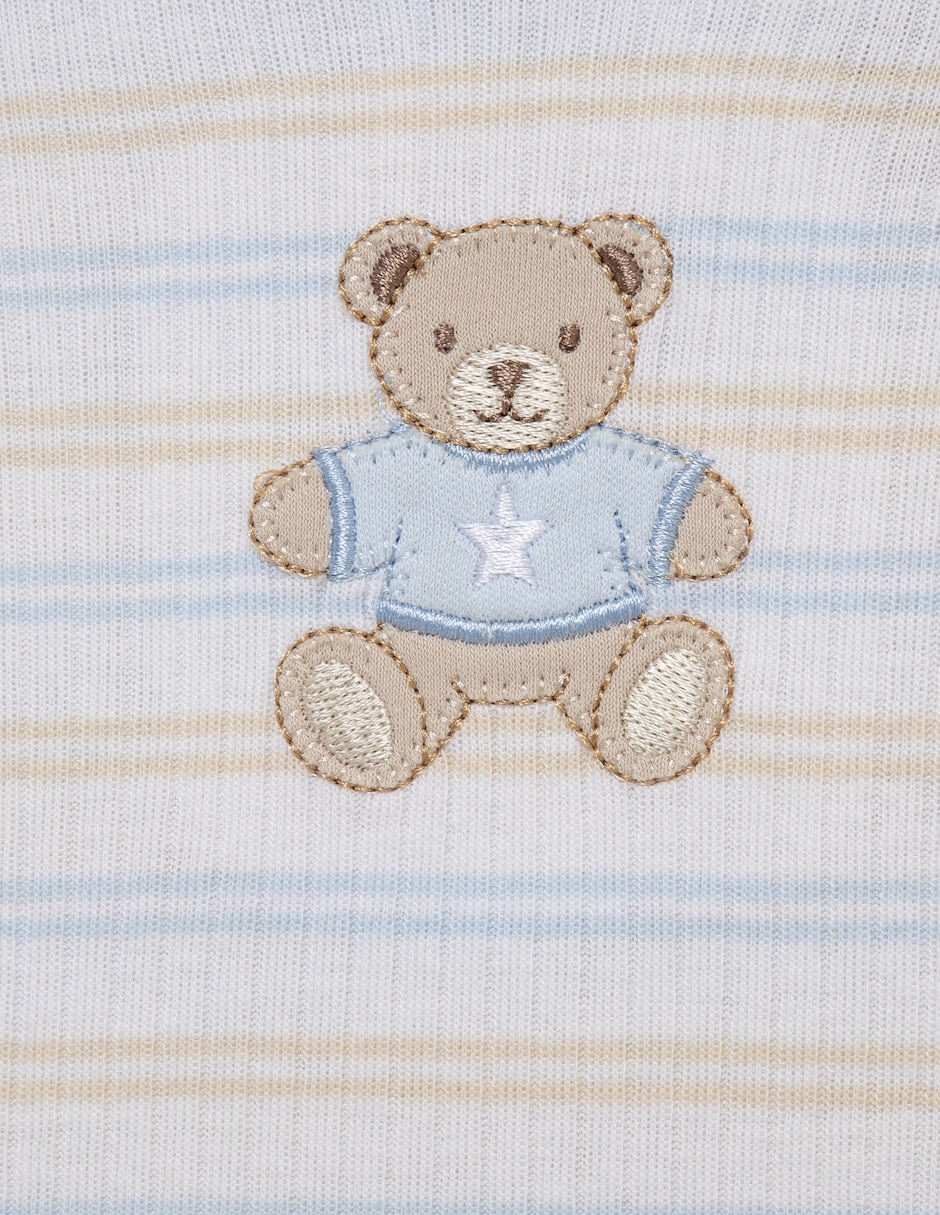 Conjunto de algodón orgánico para bebé niño 7
